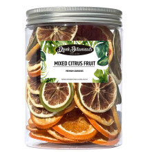 Drink Botanicals Ireland Mixed Dehydrated Citrus Fruits | Dried Orange, Lime, Lemon, Grapefruit Slices | 50+Slices | 100% Natural | Cocktail
