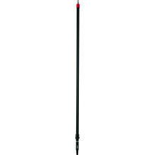 Vikan 297352 Aluminium Telescopic Water Fed Handle, Black, 31 mm Diameter, 2780 mm Length
