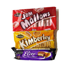 Bolands Irish Biscuits Variety 3 pk Kimberley, Jam mallow, Chocolate Kimberley