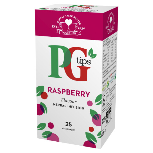 PG Tips PG Tips Raspberry Tea Envelops (Pack 25)