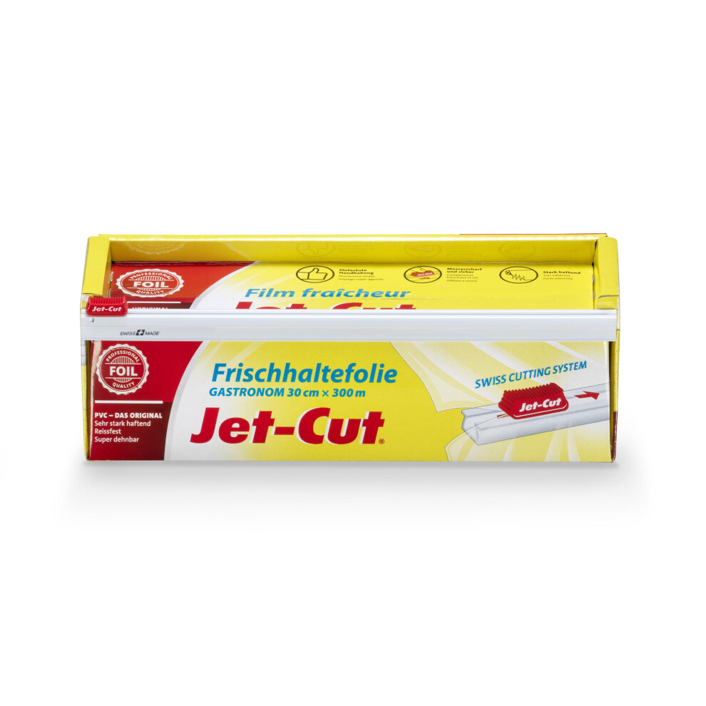 Jet-Cut Cling Film For Cutting, Gastronomy 30Cm X 300Cm, Transparent Pvc