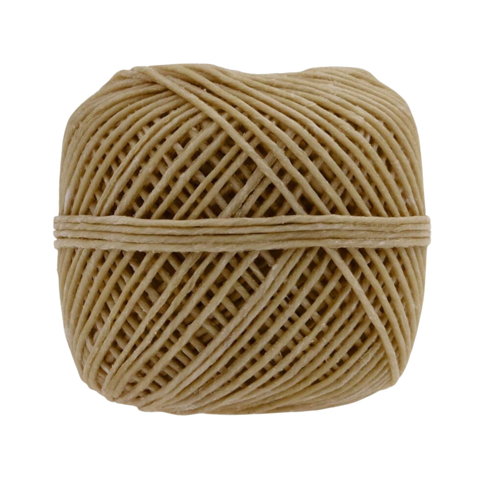 Kare & Kind Organic Hemp Wick Line - 100% Natural Hemp - Edible Grade Beeswax - 200 Ft Spool (1.0 Mm) - No Cotton, No Lead - Perfect Alternative To