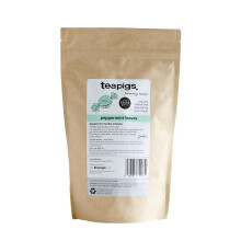 teapigs Peppermint Tea - Caffeine-Free Mint Loose Leaf Tea with Whole Peppermint Leaves - Fresh and Minty Blend - 100g