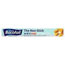 Bacofoil Aluminium Non-Stick Kitchen Foil Refill, 20m x 12in