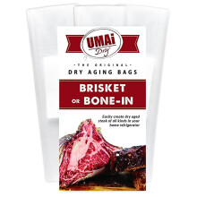UMAi Dry Aging bag for Steaks, Pack of 3, Dry Age Bags for Meat, Brisket or Bone-In up to 20 lbs, Home Steak Ager Refrigerator