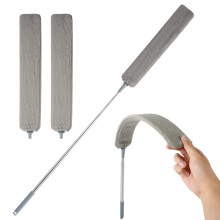 ASelected Microfiber Gap Dust Cleaner,240cm Flexible Bedside Dust Brush with Extension Pole,Long Duster for Gap Cleaning,Cleaning Duster for Bed High