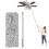 Extendable Feather Duster for Cleaning,110 Inches Bendable Microfiber Dusters Long Telescopic Dusters with Pole and Handle for Cleaning Ceiling 1
