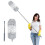 Fogray 2026 Upgraded Extendable Feather Duster with Soft Silicone Cap, Telescopic Long Handled Microfiber Dusters for Cleaning, Cobweb High Ceiling 1