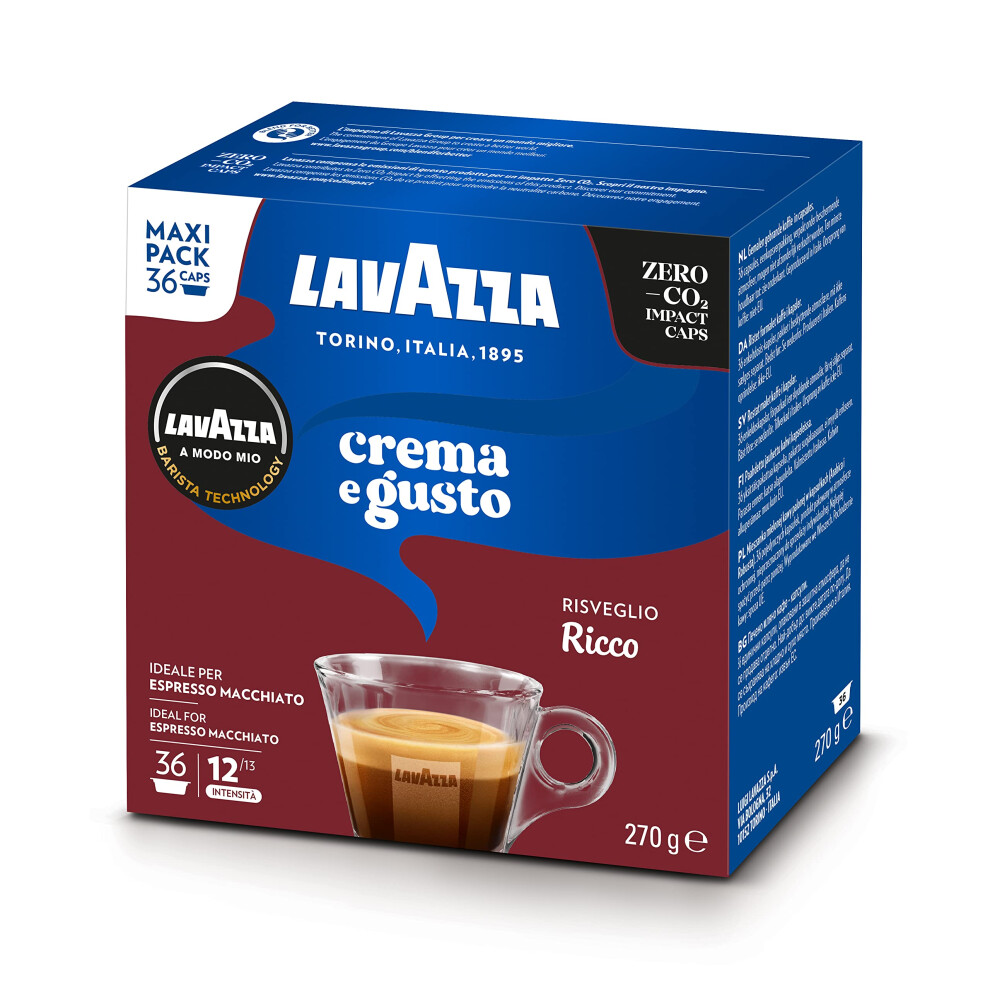 Lavazza A Modo Mio Crema E Gusto Ricco 36 Coffee Capsules (1)