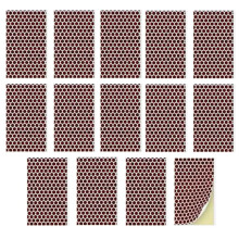 Shinekoo Adhesive Match Striker Paper Strip Sheet Pre-Cut Matches Lighting Strip Peel and Stick Match Striker Paper for Craft Projects 5 * 3cm