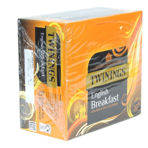 Twinings Twinings - English Breakfast - 50 Envelopes - 100g