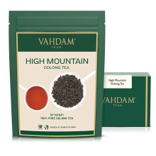 VAHDAM High Mountain Oolong Tea Leaves from Himalayas (50 Cups), 100gm / 3.53oz, Hot or Iced Brew, Loose Leaf