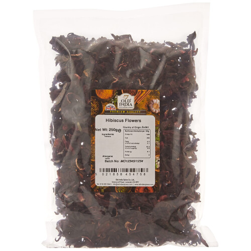 Old India Hibiscus Flowers 250g