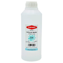 Aksoy Distilled Water - 100% Ultra Pure Water 1.5L - Deionized & Demineralized - TDS 000 ppm Guaranteed - For Batteries, Irons, Aquariums, Humidifiers