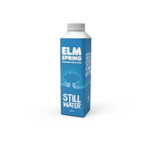Elm Spring Still Natural Mineral Water ? 12 x 500ml Tetra Pak Bottles | Sustainable Packaging | Fresh British Spring Water