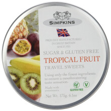 Simpkins Sugar Free Tropical Fruit Drops 175 g