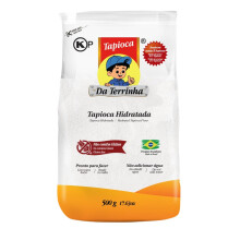 Goma Pronta para Tapioca DA TERRINHA / Tapioca from Brazil, hydrated, Bag 500 g.