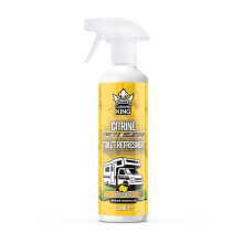 Caravan King ? Toilet Refresher Spray ? Antibacterial Bathroom Cleaner with Lemon Scent for Caravan & Motorhome Toilets, 500ml
