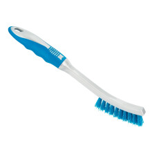 Tile & Grout Brush - Mould Cleaning Stain Remover Shifts Mildew - Stiff Bristles