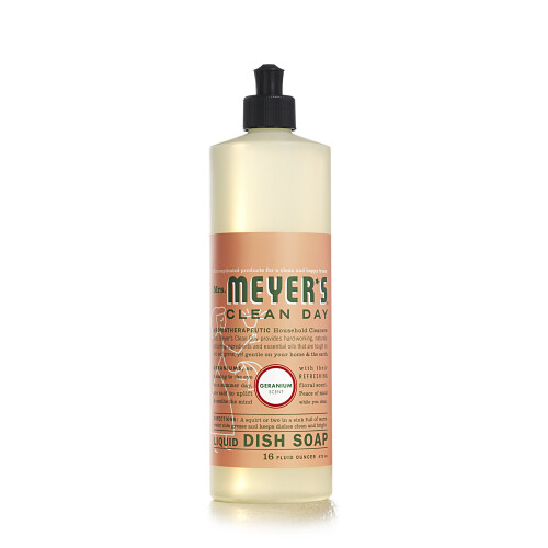 Mrs. Meyer's Geranium Liquid Dish Soap 473 ml