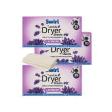 3 PACK x 35 Sheet per pack Swi?l Lavender Tumble Dryer Laundry Sheets (Lavender)