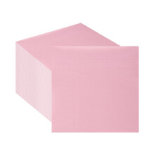 CEILIWEN 60PCS Light Pink Napkins 33 x 33cm, Cocktail Napkins, Baby Pink Paper Serviettes for Wedding Baby Shower Birthday Pink Party Table