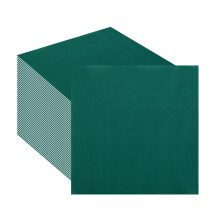 CEILIWEN 60PCS Dark Green Napkins 33 x 33cm, Cocktail Napkins, Solid Color Paper Serviettes for Wedding Christmas Birthday Party Table Decorations