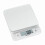 Digital Kitchen Glass Top 11lb Food Scale Silver 1