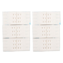 12Pcs Disposable Toilet Brush Replacement, Toilet Scrubber Wand Refills Disposable Toilet Brush Replacement Refills for 3061 Toilet Scrubber Wand