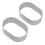10pcs Stainless Steel Oval Cake Molds Set 6