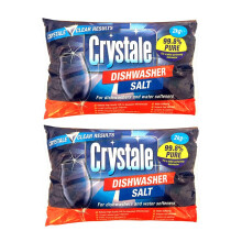 Purity Global 2 x 2kg Dishwasher Salt for Dishwashers and Water Softeners
