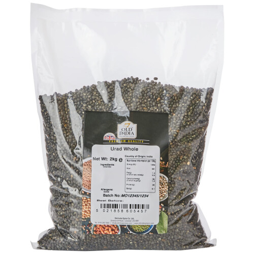 Old India Urad Whole 2kg