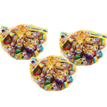 Easter 2026-3 Pack Of Foiled Milk Chocolate Easter Bunnies with Milk Cream in Net - 36 bunnies in Total