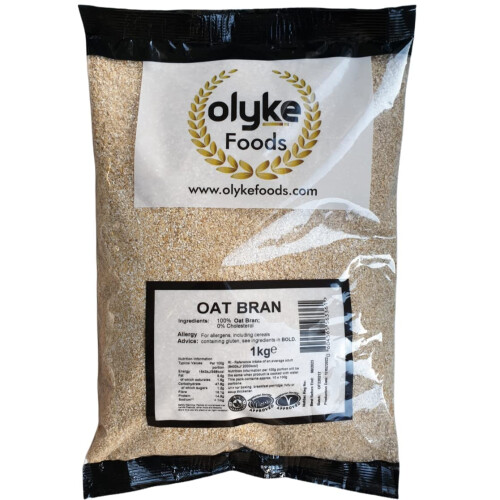 Olyke Oat Bran 1kg | 100% Oats