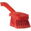 Vikan 41944 Soft/Split Bristles, Washing/Sweeping, Hand Brush, Short Handle, 270mm (Red) 1