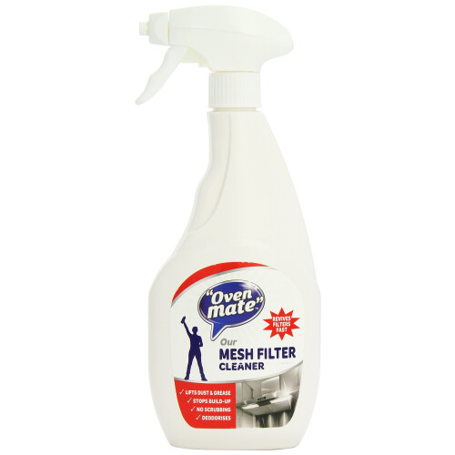 Oven Mate Mesh Filter Cleaner, Clear, 500 ml