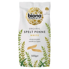 Biona Organic Organic White Spelt Penne Pasta, 500g