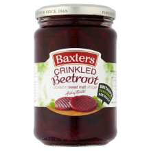 Baxters Beetroot Crinkle Cut in Sweet Vinegar (340g) - Pack of 2