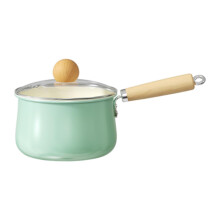 Milk Pan Sauce Pan Cooking Pot Cookware Food Warmer NonStick Small with Lid Milk M