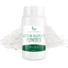 4oz Sodium Alginate Powder, 100% Pure Sodium Alginate for Thickening, Food Grade Gelling Agent for Making Luxurious Caviar Spheres, Ice Cream and