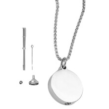 Metal Pet Urns Necklace for Dog Cats Pet Memorials Necklace Souvenir Loss Pet Memory Ashes Container Jewelry