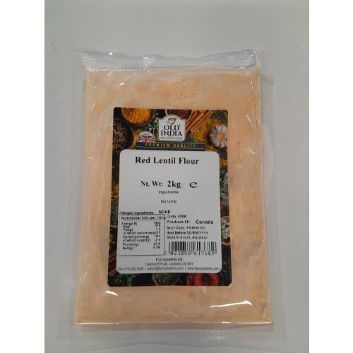 Old India Red Lentil Flour 2kg