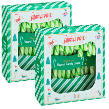 Assorted Flavour Christmas Candy Canes 24 Pieces, 260g | Christmas Sweets | Christmas Eve Box Fillers For Kids - Stocking Fillers Women Teenage Boys