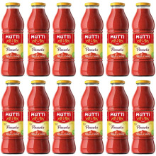 Mutti ? Passata, Sieved Tomatoes, 400g, (Pack of 12)