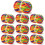 Snáth Chenille Tiubh Fluffy10 Rolla240 Slat 1