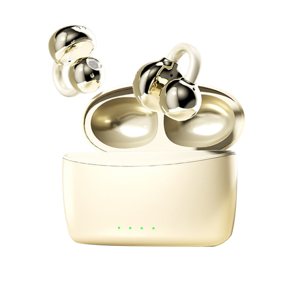 Bluetooth 5.4 Earclip Earphones, True Wireless Open-Ear Stereo With Dual Mic Noise Reduction & Low Latency 9175034773969
