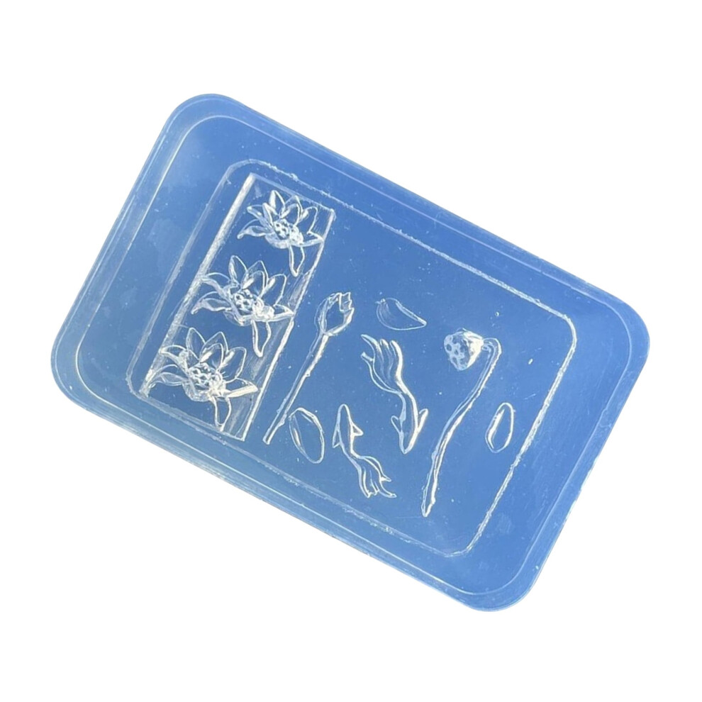 Multifuntional Nails Molds Styling Mold Flower Theme Nails Accessories Moulds Suitable for Accessories Enhancement