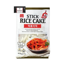 Wang Korean Stick Rice Cake, Gluten Free Tteokbokki Vegan & Soy Sauce 8ml- 600g