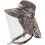 Unisex Mesh Bucket Hat med ansigtsnet 1