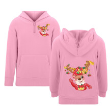 Kids Boys Printed Hooded Pullover Sweatshirt – Zipper Eyelet Design With Front Pocket, Casual Streetwear Style Hoodie, School Outfit And Playwear